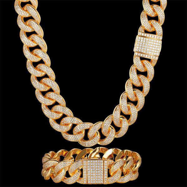 pendant necklaces hig zircon cz hip hop miami cuban link chain 19mm large bracelet men necklace drop rapper jewelry wholesale, Silver
pendant necklaces hig zircon cz hip hop miami cuban link chain 19mm large bracelet men necklace drop rapper jewelry wholesale, Silver