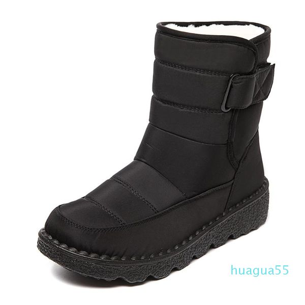 boots winter cotton shoes snow women high tube waterproof women's high-non-slip large size, Black
boots winter cotton shoes snow women high tube waterproof women's high-non-slip large size, Black