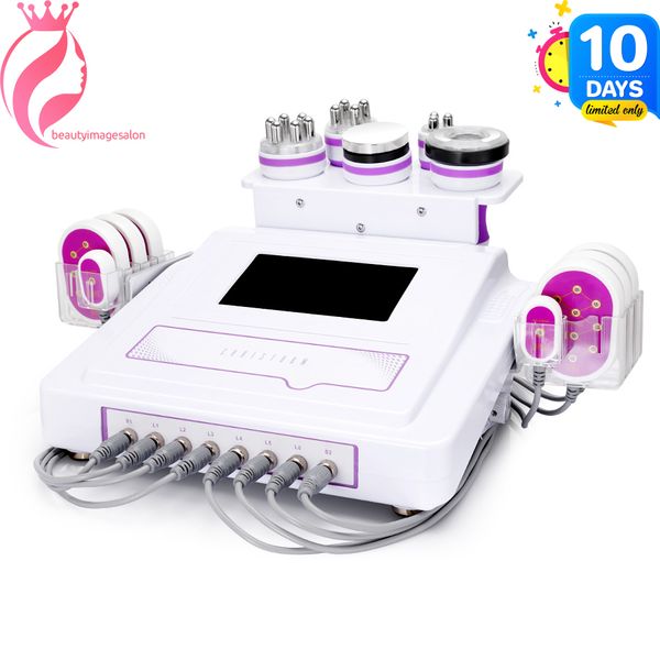 6 in 1 slimming 40k cavitation ultrasonic radio frequency weight loss body shaping machine spa
6 in 1 slimming 40k cavitation ultrasonic radio frequency weight loss body shaping machine spa