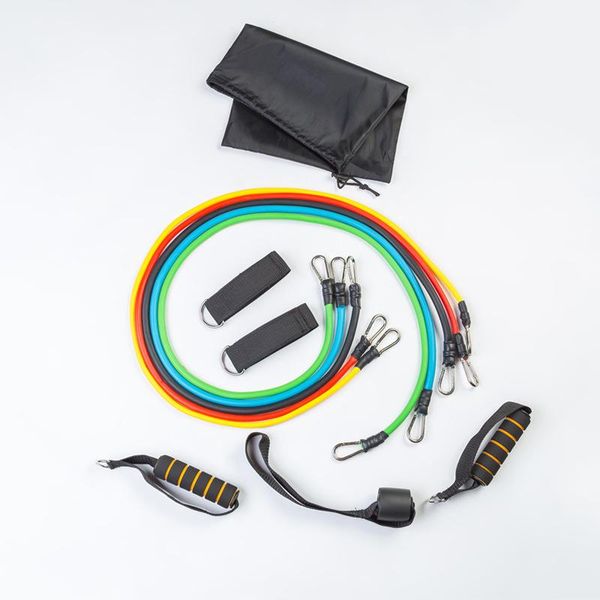resistance bands set (11pcs) pull rope fitness elastic rubber band workout equipment yoga latex tubes pedal excercise stripes
resistance bands set (11pcs) pull rope fitness elastic rubber band workout equipment yoga latex tubes pedal excercise stripes