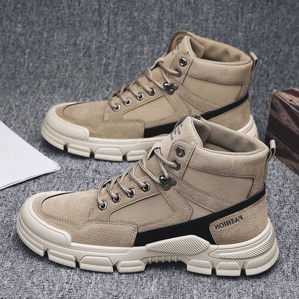 shoes 2021 new autumn martin boots men's high canvas trendy british wind work clothes desert, Black
shoes 2021 new autumn martin boots men's high canvas trendy british wind work clothes desert, Black