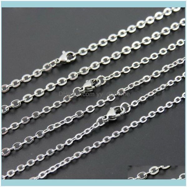 chains & pendants jewelrychains 1.5/2/2.4/m 100pcs/set necklaces wholesale men women pendant pure stainless steel clavicle chain link drop d, Silver
chains & pendants jewelrychains 1.5/2/2.4/m 100pcs/set necklaces wholesale men women pendant pure stainless steel clavicle chain link drop d, Silver