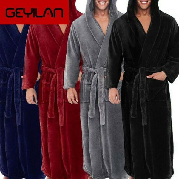 men soft coral-fleece solid color pockets long bath robe home gown sleepwear nightwear male casual mens men's, Black;brown
men soft coral-fleece solid color pockets long bath robe home gown sleepwear nightwear male casual mens men's, Black;brown