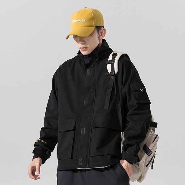 men's jackets spring and autumn leisure zipper solid color fashion slim-fitting bomber jacket coat baseball, Black;brown
men's jackets spring and autumn leisure zipper solid color fashion slim-fitting bomber jacket coat baseball, Black;brown