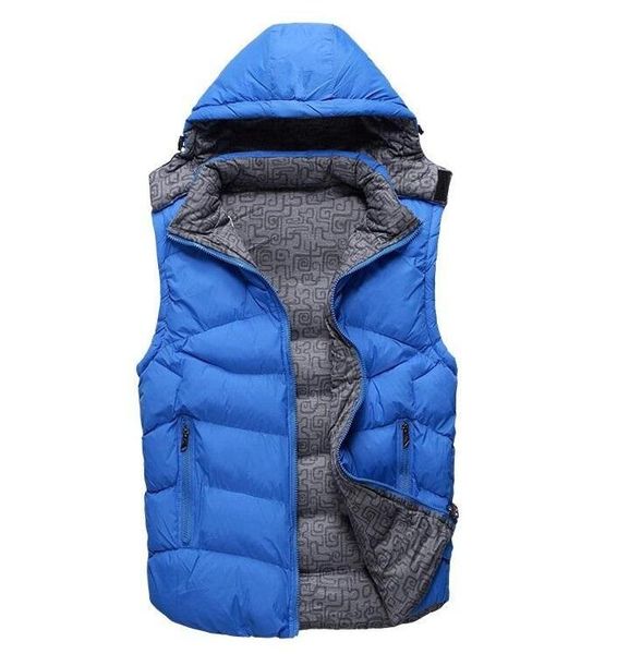 2021 new fashion designer men's vests jacket down thickened warm double-sided hooded vest sports leisure cold-proof cotton vest, Black;white
2021 new fashion designer men's vests jacket down thickened warm double-sided hooded vest sports leisure cold-proof cotton vest, Black;white