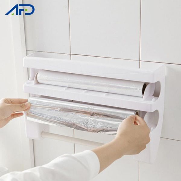 in 1 multifunctional kitchen storage rack sauce bottle paper towel holder dispenser cling film cutting shelf hooks & rails
in 1 multifunctional kitchen storage rack sauce bottle paper towel holder dispenser cling film cutting shelf hooks & rails