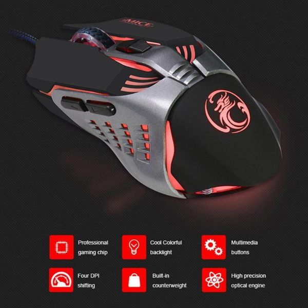 ergonomic wired gaming mouse 6 button led 3200 dpi usb computer gamer mice optical engine v5 silent mause for pc laptop
ergonomic wired gaming mouse 6 button led 3200 dpi usb computer gamer mice optical engine v5 silent mause for pc laptop