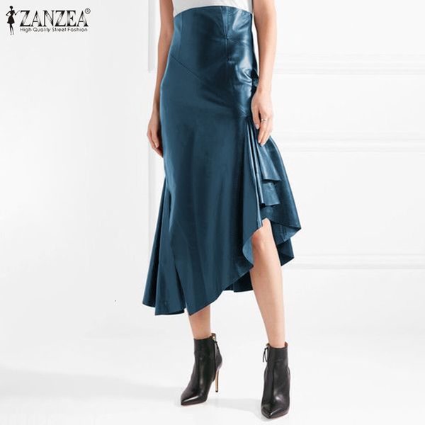 skirt women's pu leather midi 2021 elegant irregular skirts casual high waist vestidos female bodycon robe plus size 3xl, Black
skirt women's pu leather midi 2021 elegant irregular skirts casual high waist vestidos female bodycon robe plus size 3xl, Black