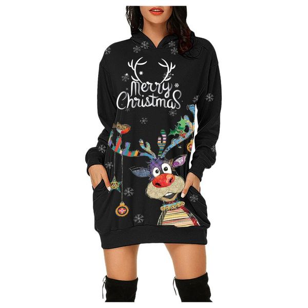 casual dresses merry christmas print bag hip hoodie dress women's mini autumn long sleeves sweatshirts with pockets female, Black;gray
casual dresses merry christmas print bag hip hoodie dress women's mini autumn long sleeves sweatshirts with pockets female, Black;gray
