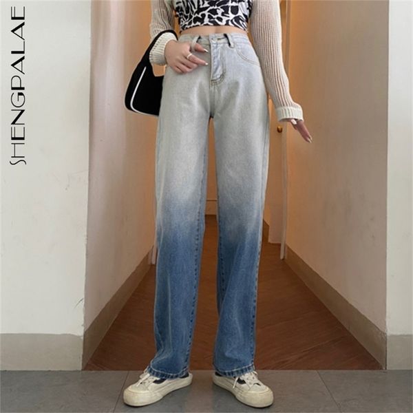 retro high waist dad jeans women's spring large size loose gradient color straight denim pants female 5a1087 210427, Blue
retro high waist dad jeans women's spring large size loose gradient color straight denim pants female 5a1087 210427, Blue