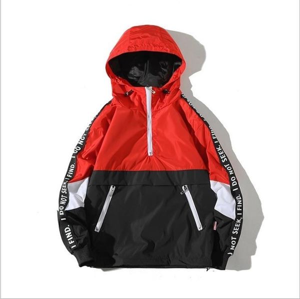 men's jackets 2021 hip-hop spring and autumn jacket windbreaker stitching loose casual zipper sportswear streetwear, Black;brown
men's jackets 2021 hip-hop spring and autumn jacket windbreaker stitching loose casual zipper sportswear streetwear, Black;brown