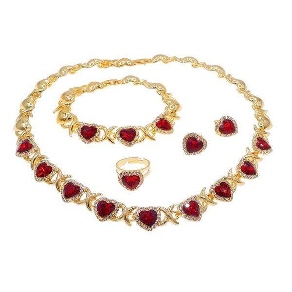 earrings & necklace i love your mother's rhinestone heart-shaped kiss jewelry set wedding red gold xoxo, Silver
earrings & necklace i love your mother's rhinestone heart-shaped kiss jewelry set wedding red gold xoxo, Silver