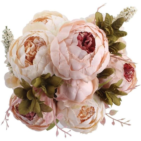silk peony bouquet artificial peony silk flowers home decoration accessories blooming fake flowers diy c30
silk peony bouquet artificial peony silk flowers home decoration accessories blooming fake flowers diy c30