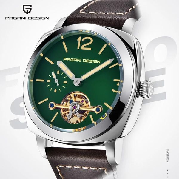 wristwatches pagani design brand men's automatic mechanical watches mens waterproof men wristwatch military reloj hombre 2021, Slivery;brown
wristwatches pagani design brand men's automatic mechanical watches mens waterproof men wristwatch military reloj hombre 2021, Slivery;brown