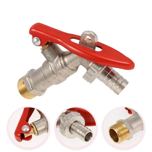 kitchen faucets 1pc manual gardening irrigation water nozzle brass garden tap