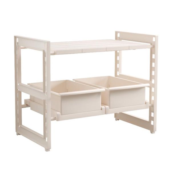 kitchen sink rack push-pull drawer storage retractable cabinet layered pot organizing bottles & jars
kitchen sink rack push-pull drawer storage retractable cabinet layered pot organizing bottles & jars