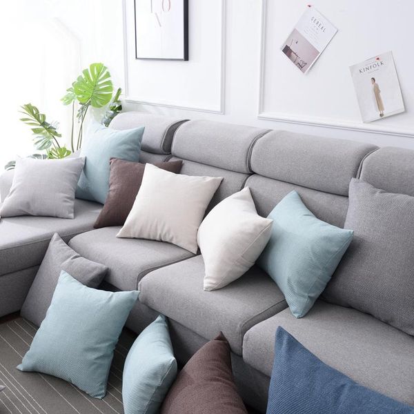 30x45/45x45/40x60/55x55cm solid twill linen cushion cover plain pillowcase sofa chair backrest waist pillow cover
30x45/45x45/40x60/55x55cm solid twill linen cushion cover plain pillowcase sofa chair backrest waist pillow cover