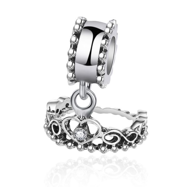 fits pandora sterling silver bracelet crown crystal dangle beads charms for european snake charm chain fashion diy jewelry, Black
fits pandora sterling silver bracelet crown crystal dangle beads charms for european snake charm chain fashion diy jewelry, Black