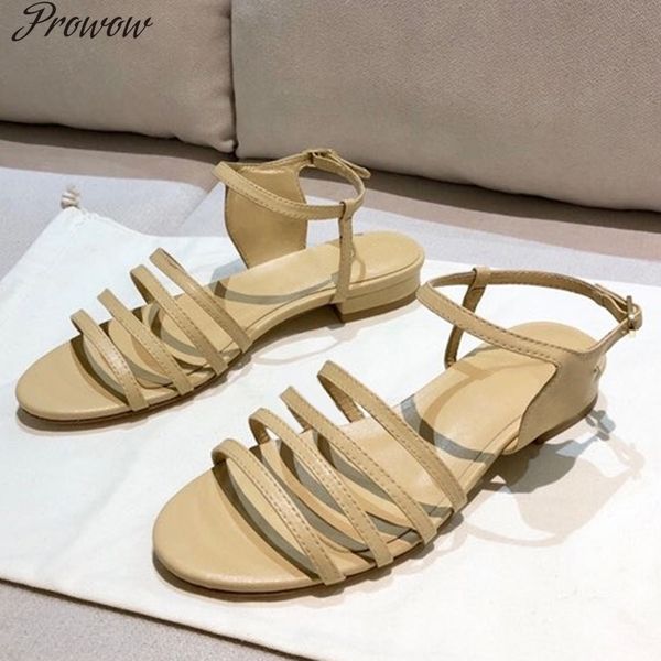 prowow casual fashion flip women summer brand design leather round toe shoes solid buckle strap female sandals, Black
prowow casual fashion flip women summer brand design leather round toe shoes solid buckle strap female sandals, Black