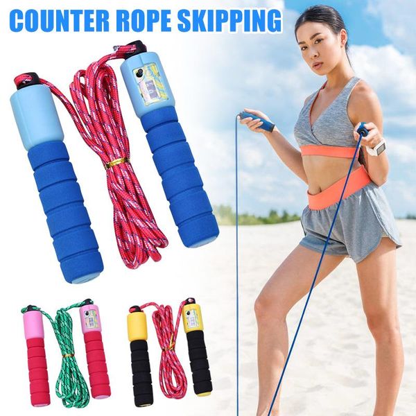 jump ropes skipping rope cable for exercise fitness training tool sports with counter color random h7jp
jump ropes skipping rope cable for exercise fitness training tool sports with counter color random h7jp