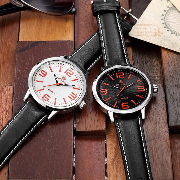 brand fashion men dress watches black leather strap casual watch relogio luxury waterproof reloj hombre drop wristwatches, Slivery;brown
brand fashion men dress watches black leather strap casual watch relogio luxury waterproof reloj hombre drop wristwatches, Slivery;brown