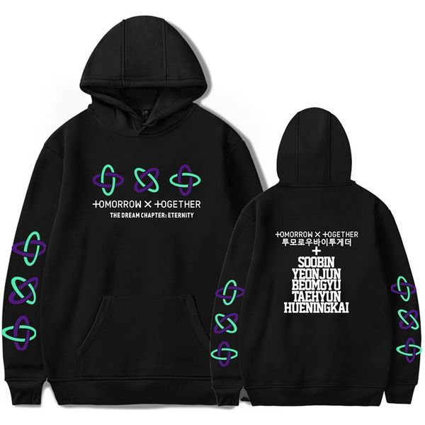 sweatshirts txt the dream chaptereternity cape hoodie men women pullovers casual streetwear tracksuit print clothes autumn 2021, Black
sweatshirts txt the dream chaptereternity cape hoodie men women pullovers casual streetwear tracksuit print clothes autumn 2021, Black