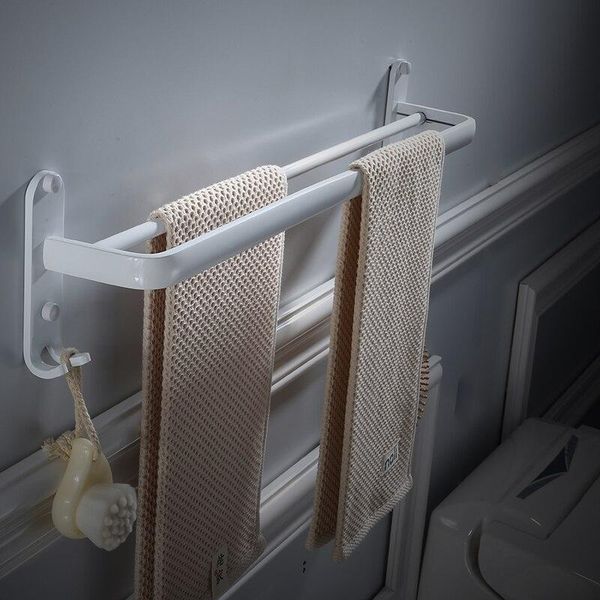 towel racks modern white double bars aluminium wall-mounted 2 arms hook holder bar bathroom shelf hardware
towel racks modern white double bars aluminium wall-mounted 2 arms hook holder bar bathroom shelf hardware