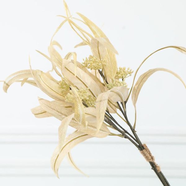 1pc artificial green plant home garden fake curved eucalyptus leaves wedding party plastic plants decor decorative flowers & wreaths 
1pc artificial green plant home garden fake curved eucalyptus leaves wedding party plastic plants decor decorative flowers & wreaths