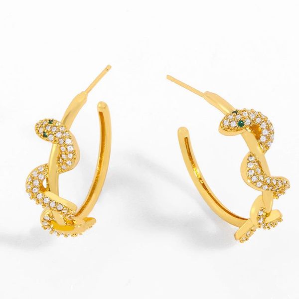 hoop & huggie personality gothic cool punk animal zicorn snake earrings crazy twining statement party, Golden;silver
hoop & huggie personality gothic cool punk animal zicorn snake earrings crazy twining statement party, Golden;silver