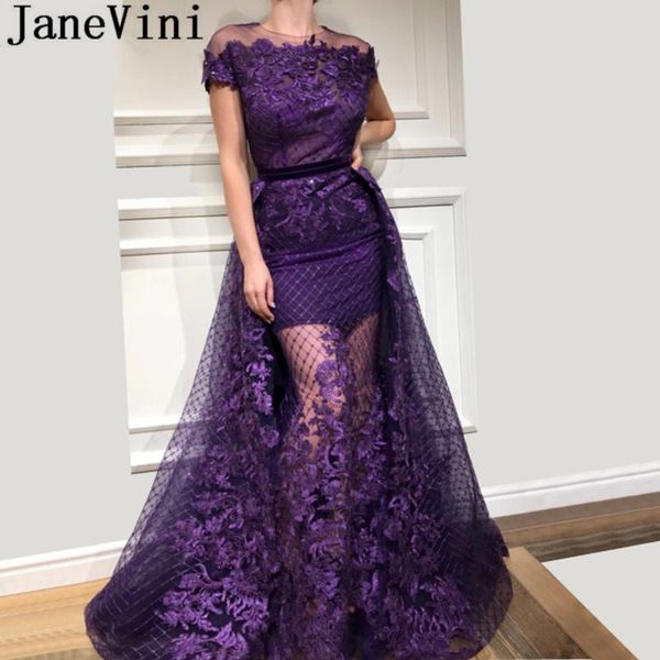 party dresses janevini saudi arabia 2021 purple lace evening mermaid long gown dress arabic sheer formal red carpet, White;black
party dresses janevini saudi arabia 2021 purple lace evening mermaid long gown dress arabic sheer formal red carpet, White;black