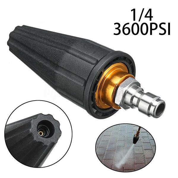 high pressure washer 3600psi turbo rotating spray nozzle 1/4inch quick connect watering equipments
high pressure washer 3600psi turbo rotating spray nozzle 1/4inch quick connect watering equipments
