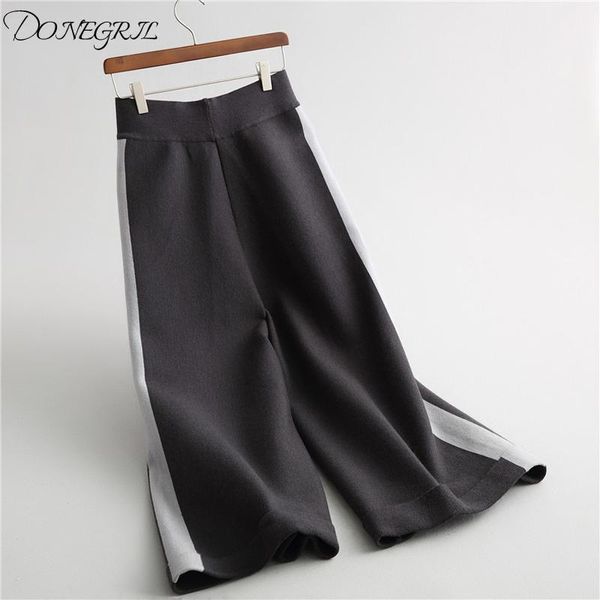 women's pants & capris 2021 women autumn winter knitting wide leg casual loose high elastic waist harem striped elasticated, Black;white
women's pants & capris 2021 women autumn winter knitting wide leg casual loose high elastic waist harem striped elasticated, Black;white