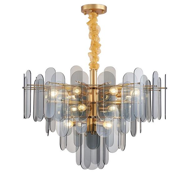 chandeliers e14 postmodern multi layer smoky grey strip glass plating ceiling chandelier lamp lustre suspension luminaire light home foyer
chandeliers e14 postmodern multi layer smoky grey strip glass plating ceiling chandelier lamp lustre suspension luminaire light home foyer