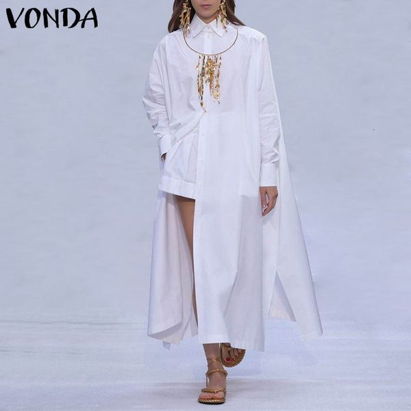 dresses women 2021 vonda casual sleeve solid party maxi long dress turn-down collar sundress vestido femininas plus size 5xl, Black;gray
dresses women 2021 vonda casual sleeve solid party maxi long dress turn-down collar sundress vestido femininas plus size 5xl, Black;gray