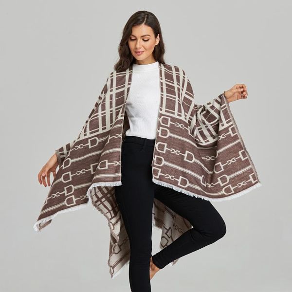 scarves polyester oversized scarf women chain embroidered long bandana luxury lady cardigan capes outdoor cloak sun shawls 150x130cm, Blue;gray
scarves polyester oversized scarf women chain embroidered long bandana luxury lady cardigan capes outdoor cloak sun shawls 150x130cm, Blue;gray