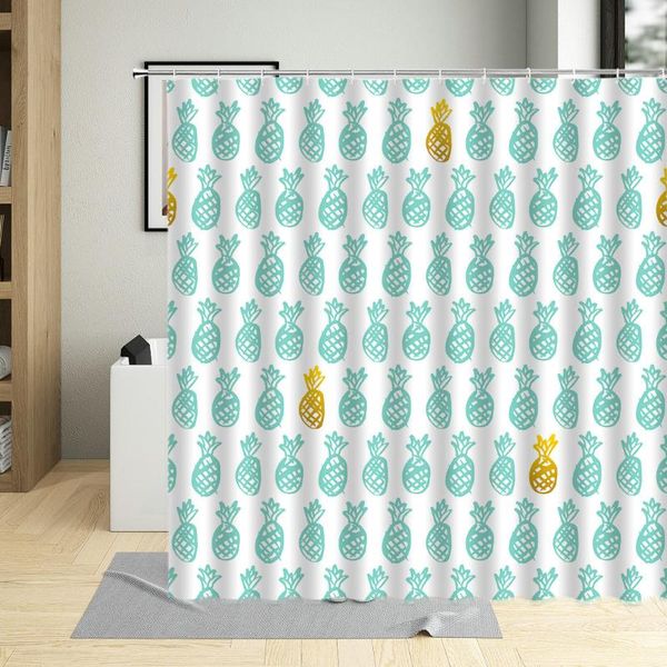 cartoons pineapple hand drawn fruit pattern bath curtains waterproof fabric shower curtain set cute bathtub decor with hooks
cartoons pineapple hand drawn fruit pattern bath curtains waterproof fabric shower curtain set cute bathtub decor with hooks