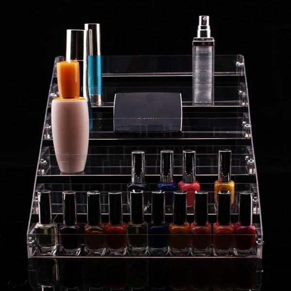 bathroom storage & organization acrylic multi-layered removable rack nail polish cosmetic varnish display organizer clear lipstick
bathroom storage & organization acrylic multi-layered removable rack nail polish cosmetic varnish display organizer clear lipstick