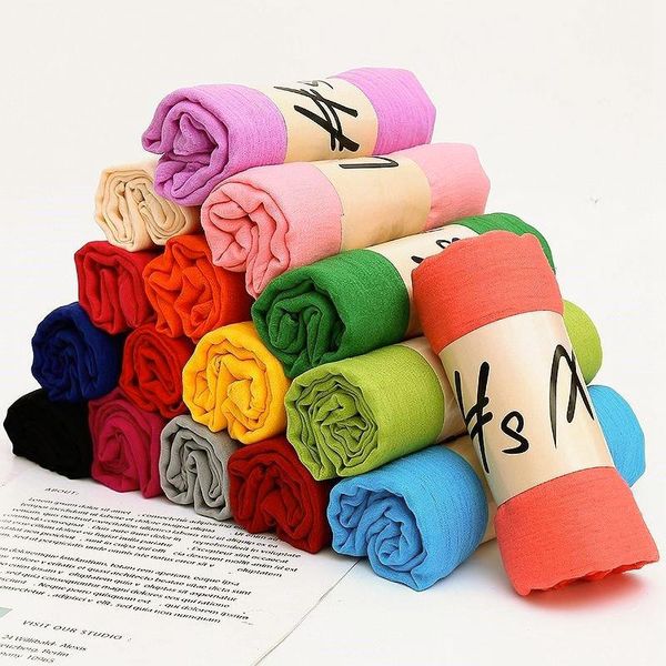 scarves solid color plain cotton linen scarf lady thin long air shawl wrap muslim hijab headwear large size 180*70 beach cover up, Blue;gray
scarves solid color plain cotton linen scarf lady thin long air shawl wrap muslim hijab headwear large size 180*70 beach cover up, Blue;gray
