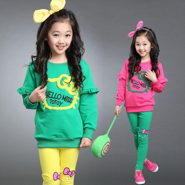 spring girls clothes sets cartoon korean lovely embroidery children tracksuit kids clothing suit baby t shirt pant 2pcs, White
spring girls clothes sets cartoon korean lovely embroidery children tracksuit kids clothing suit baby t shirt pant 2pcs, White