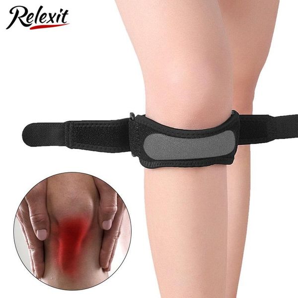 adjustable patella knee support tendon strap kneepad professional protector pad belted sports brace black keenpads elbow & pads, Black;gray
adjustable patella knee support tendon strap kneepad professional protector pad belted sports brace black keenpads elbow & pads, Black;gray