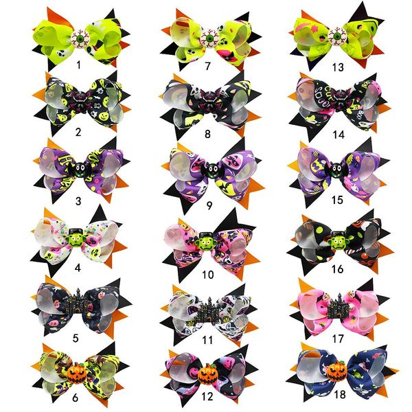 kids ribbon bow tie hair clips pumpkin ghost printed barrettes baby girls children hair clip halloween hair accessories decoration, Slivery;white
kids ribbon bow tie hair clips pumpkin ghost printed barrettes baby girls children hair clip halloween hair accessories decoration, Slivery;white