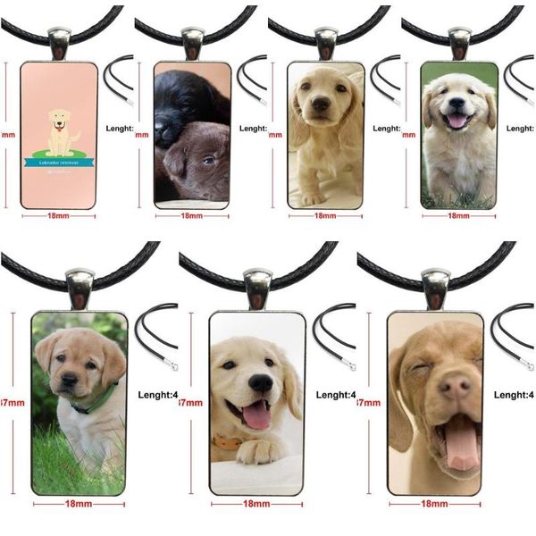 pendant necklaces cute dog golden labrador retriever necklace fashion long chain with rectangle jewelry for women, Silver
pendant necklaces cute dog golden labrador retriever necklace fashion long chain with rectangle jewelry for women, Silver