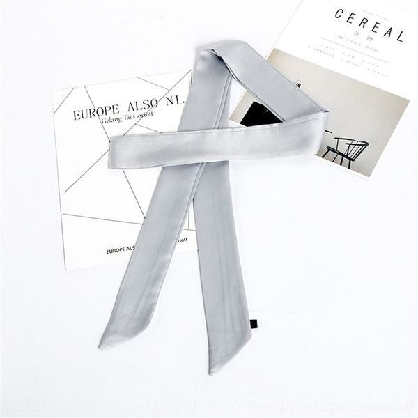 tge7 silk women's versatile double-layer thin narrow strip small long scarf korean belt summer ties cravat professional scarf decorativ, Black;gray
tge7 silk women's versatile double-layer thin narrow strip small long scarf korean belt summer ties cravat professional scarf decorativ, Black;gray