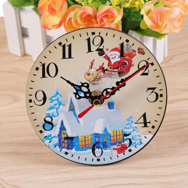 christmas party decorative table clock vintage round wall for bedroom living room without battery clocks
christmas party decorative table clock vintage round wall for bedroom living room without battery clocks