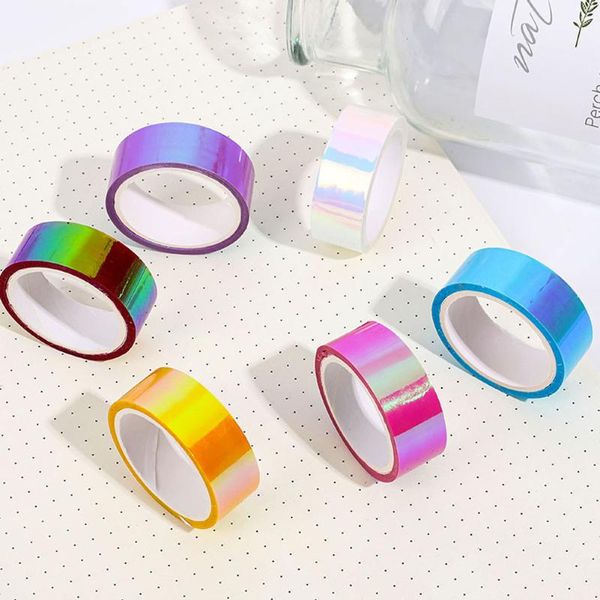 gift wrap glitter rainbow laser washi tape stationery scrapbooking decorative adhesive tapes diy diary masking school supplies
gift wrap glitter rainbow laser washi tape stationery scrapbooking decorative adhesive tapes diy diary masking school supplies