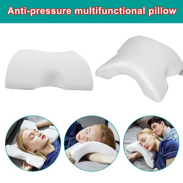 pillow arched memory foam slow rebound multifunctional neck for couple office worker lxy9
pillow arched memory foam slow rebound multifunctional neck for couple office worker lxy9