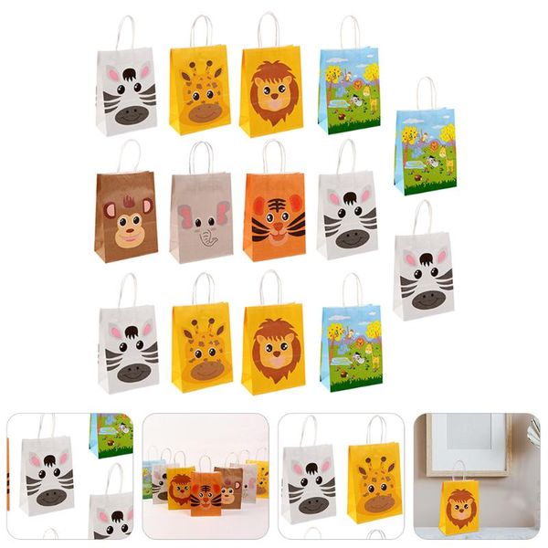 gift wrap 14pcs bags animal printed pattern pouch portable paper tote bag for party
gift wrap 14pcs bags animal printed pattern pouch portable paper tote bag for party