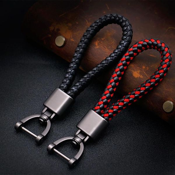 keychains high-grade hand woven leather car key chain 360 degree rotating horseshoe buckle jewelry rings holder genuine bag pendant, Silver
keychains high-grade hand woven leather car key chain 360 degree rotating horseshoe buckle jewelry rings holder genuine bag pendant, Silver