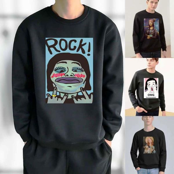 men's hoodies & sweatshirts men o-neck long sleeve hoodie sweatshirt fashion streetwear slouch pullover jumper pullovers, Black
men's hoodies & sweatshirts men o-neck long sleeve hoodie sweatshirt fashion streetwear slouch pullover jumper pullovers, Black