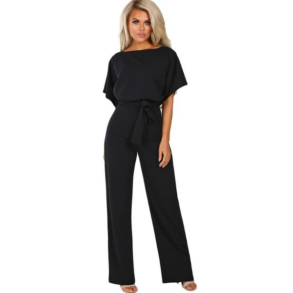 women's tracksuits jumpsuit summer high waist slim trousers wide leg loose round neck short sleeve fashion, Gray
women's tracksuits jumpsuit summer high waist slim trousers wide leg loose round neck short sleeve fashion, Gray